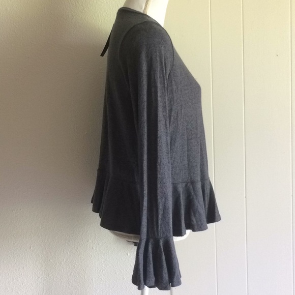 Bell Sleeve Ruffled Blouse - Picture 3 of 5